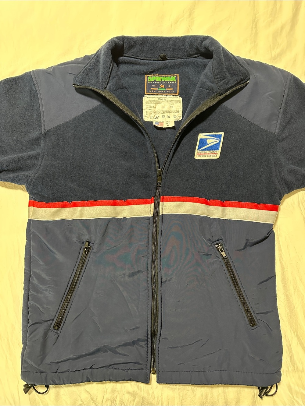 Golden Fleece Spiewak USPS Letter Carrier Fleece Jacket - Men’s Size Medium